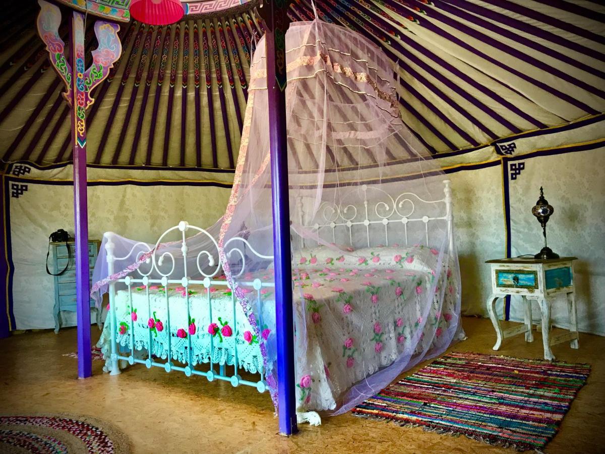 Exclusive Nirvana Yurts Glamping Kato Drys Eksteriør bilde