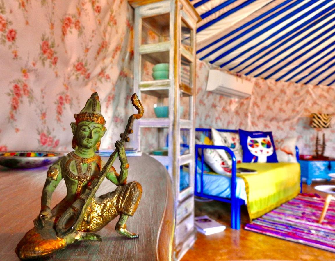 Exclusive Nirvana Yurts Glamping Kato Drys Eksteriør bilde